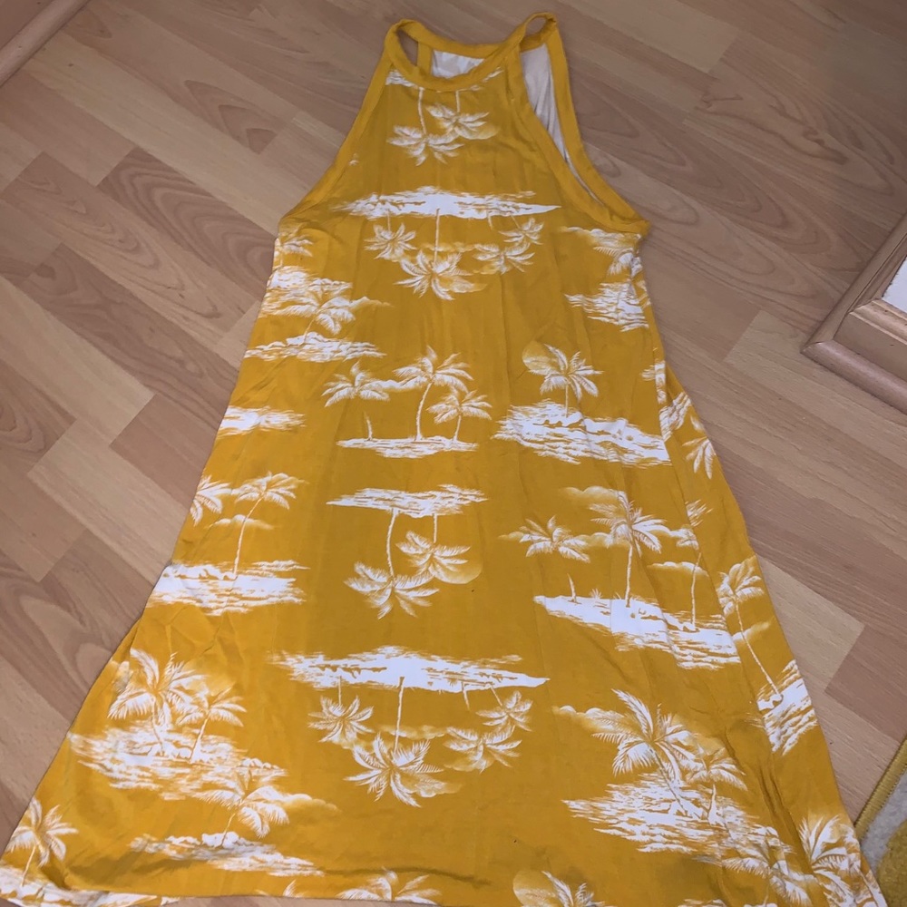 High-neck dress